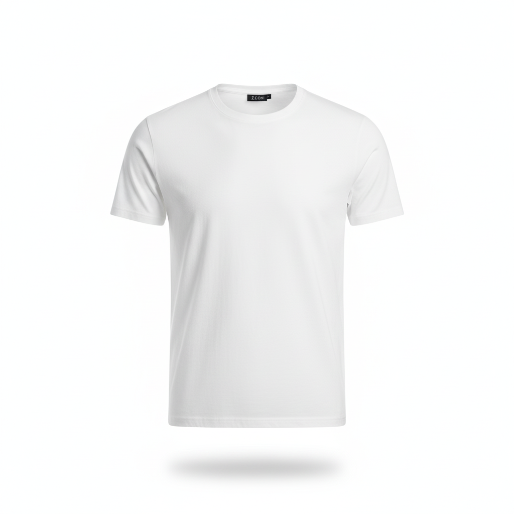 The Zeon Essential T-Shirt in Pure White