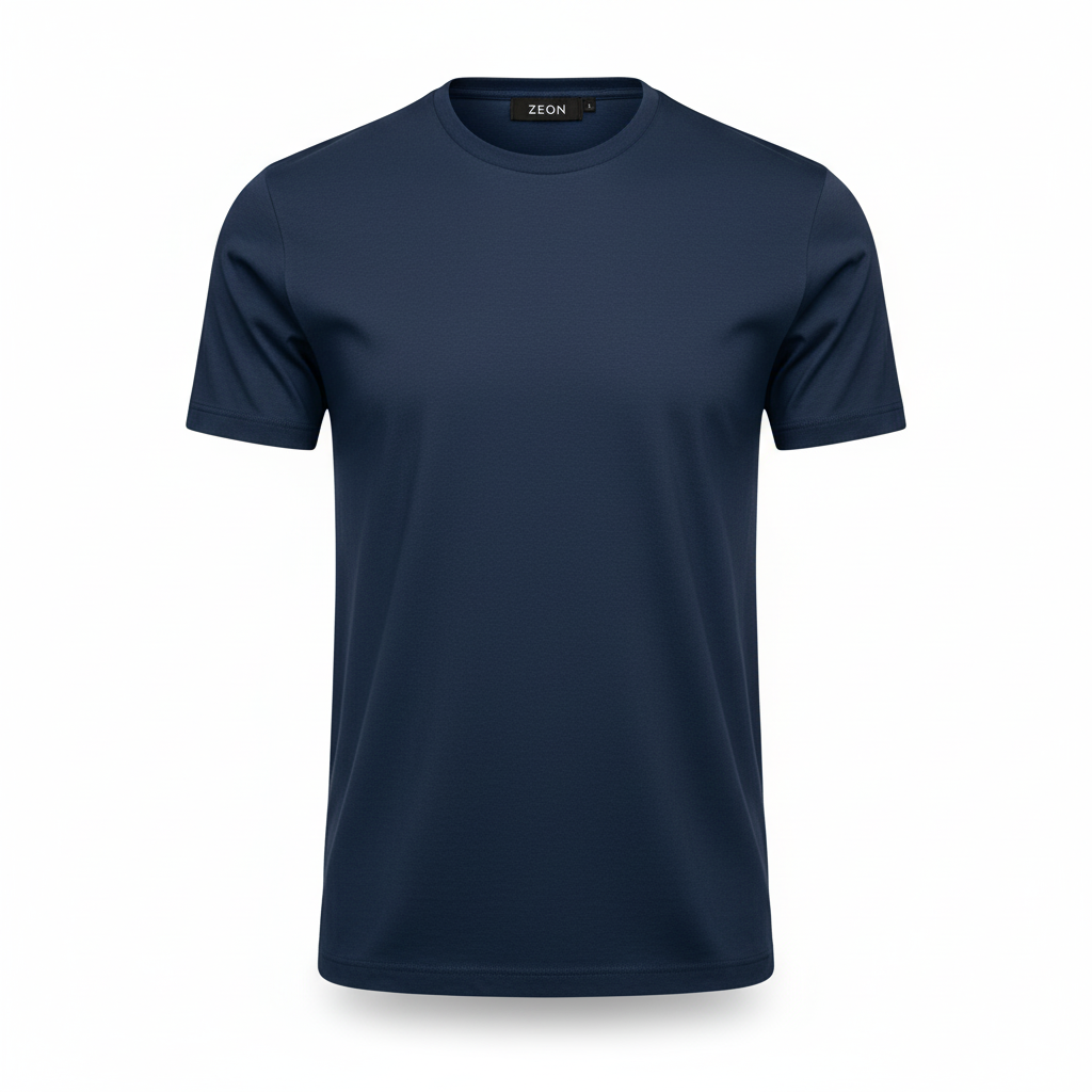 The Zeon Essential T-Shirt in Pure Black