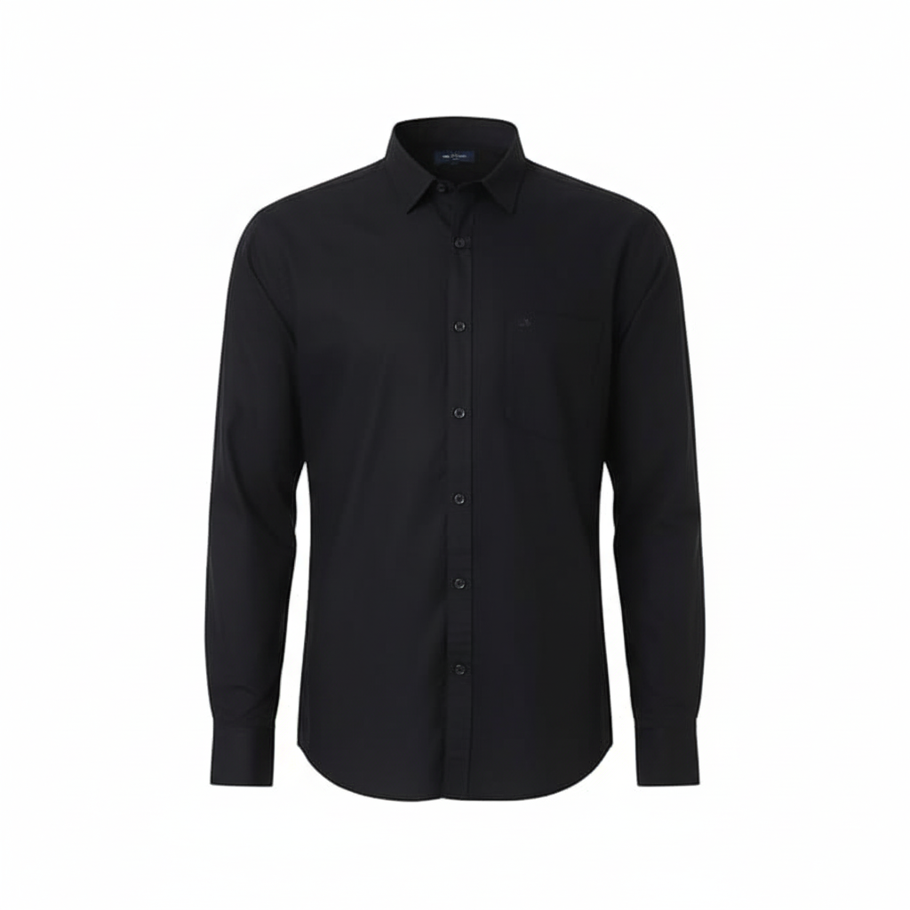 👕 The Zeon Shirt in Pure black